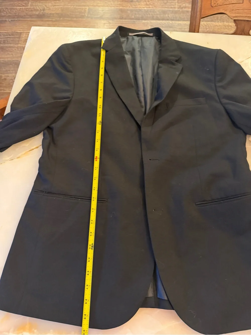 H&M Black Men's Two-Button Blazer